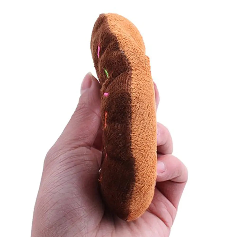 Squeaky Snack & Animal Plush Toys