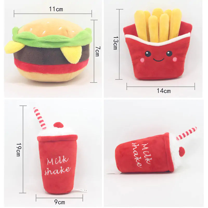 Fast Food Fun Plush Toys