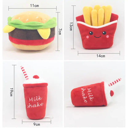 Fast Food Fun Plush Toys