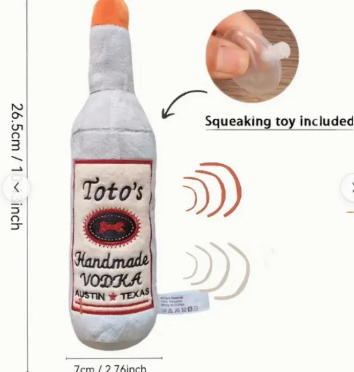 Toto's Vodka Plush Toy